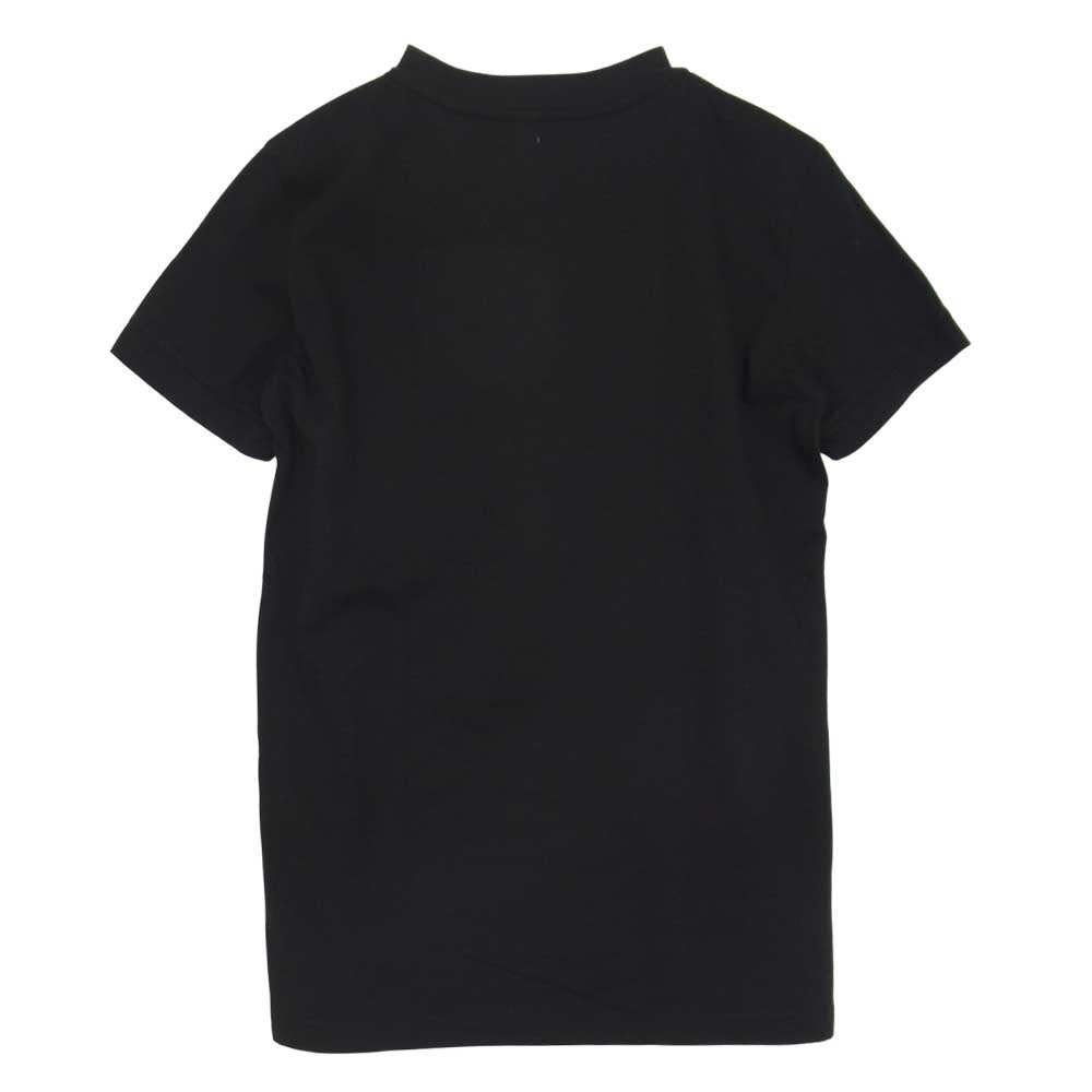 1piu1uguale3 ウノピュウノウグァーレトレ MRT091 sea island cotton 海島綿 ヘンリーネック 半袖 Tシャツ ブラック系 V【美品】【中古】