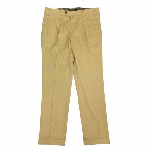 1piu1uguale3 ウノピュウノウグァーレトレ MRP025 CTO008 × GIABS 2TUCK TROUSERS 2タック トラウザー ベージュ系 4【美品】【中古】