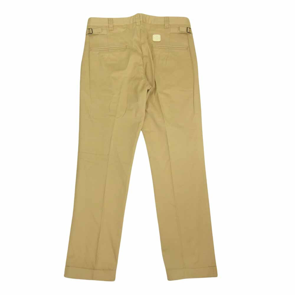 1piu1uguale3 ウノピュウノウグァーレトレ MRP025 CTO008 × GIABS 2TUCK TROUSERS 2タック トラウザー ベージュ系 4【美品】【中古】