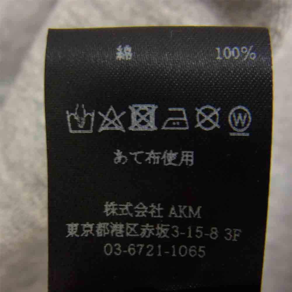 1piu1uguale3 ウノピュウノウグァーレトレ MRB500 COT269 BIG LOGO PARKA ビッグ ロゴパーカー グレー系 Ⅵ【美品】【中古】