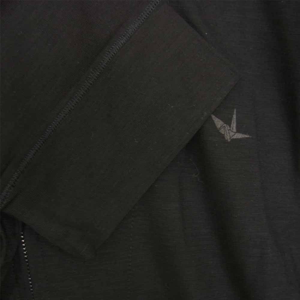 1piu1uguale3 ウノピュウノウグァーレトレ MRB490 113 × DEREK ROSE ZIP PARKA ジップ パーカー ブラック系 XL【美品】【中古】