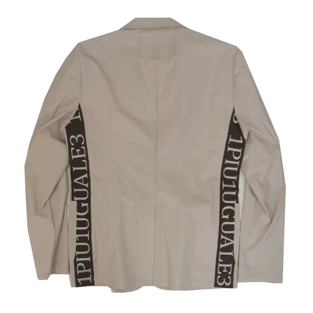 1piu1uguale3 ウノピュウノウグァーレトレ RONE090 113 RIBBON TAPE JACKET リボン テープ ジャケット オフホワイト系 IV【美品】【中古】