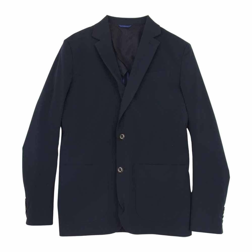 1piu1uguale3 ウノピュウノウグァーレトレ MRB496 113 BR SPECIAL TRAVEL JACKET 2B 旅 トラベル ジャケット ネイビー系 VI【美品】【中古】