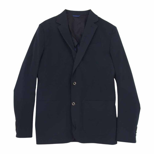 1piu1uguale3 ウノピュウノウグァーレトレ MRB496 113 BR SPECIAL TRAVEL JACKET 2B 旅 トラベル ジャケット ネイビー系 VI【美品】【中古】