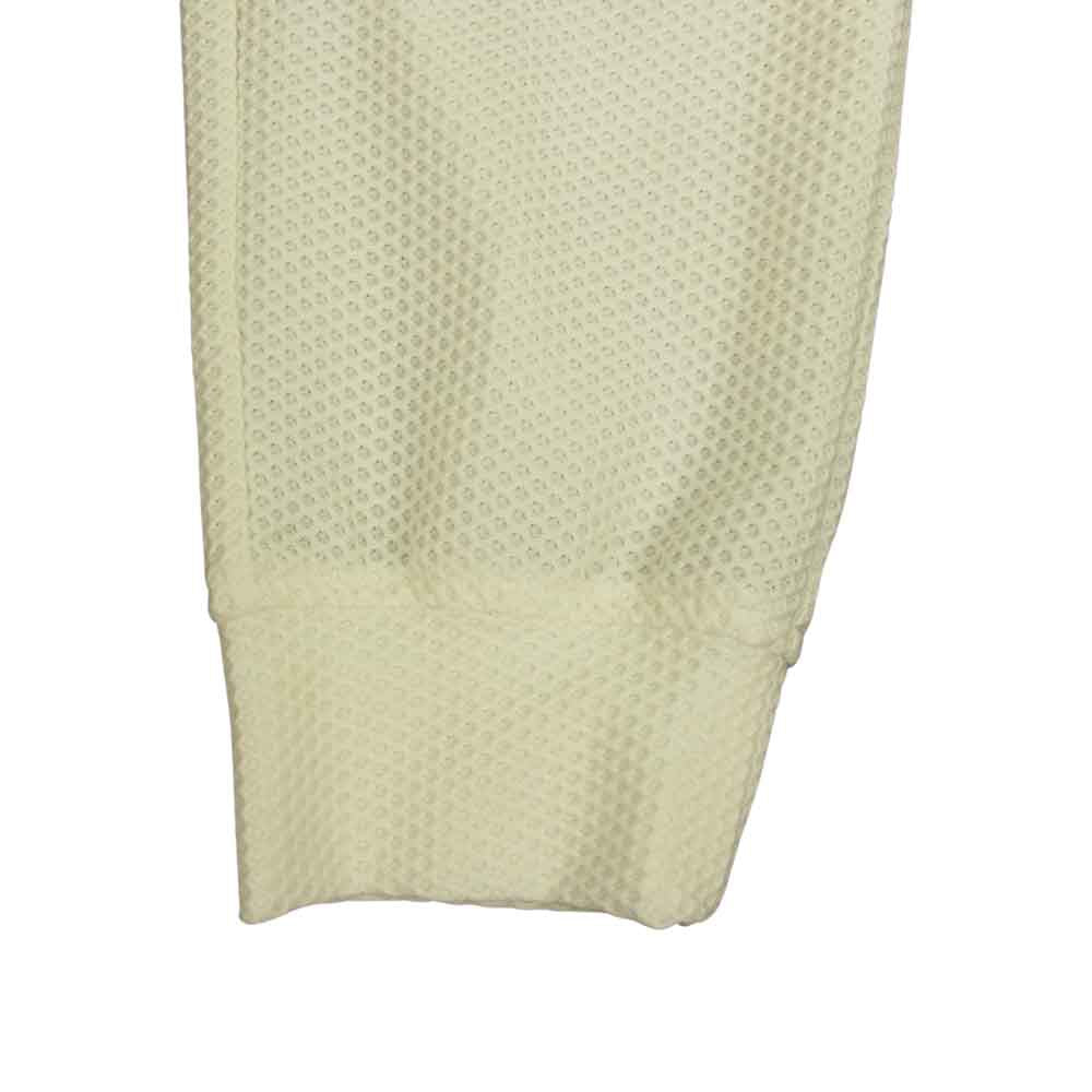1piu1uguale3 ウノピュウノウグァーレトレ TM102 名古屋店限定 113 SPORT TECHNICAL MESH SOLID RIB メッシュ リブ パンツ ホワイト系 4【美品】【中古】