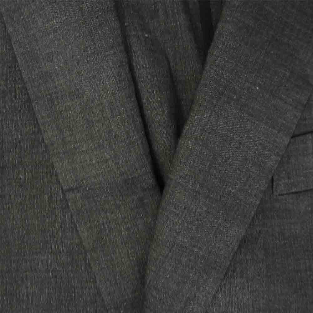 1piu1uguale3 ウノピュウノウグァーレトレ MRB417 NEW TRAVEL JACKET STRETCH COTTON LINEN ストレッチ 2B 旅 テーラード ジャケット グレー系 V【美品】【中古】