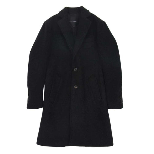 1piu1uguale3 ウノピュウノウグァーレトレ MRC132 WSL005 CHESTER COAT チェスター コート ブラック系 III【極上美品】【中古】