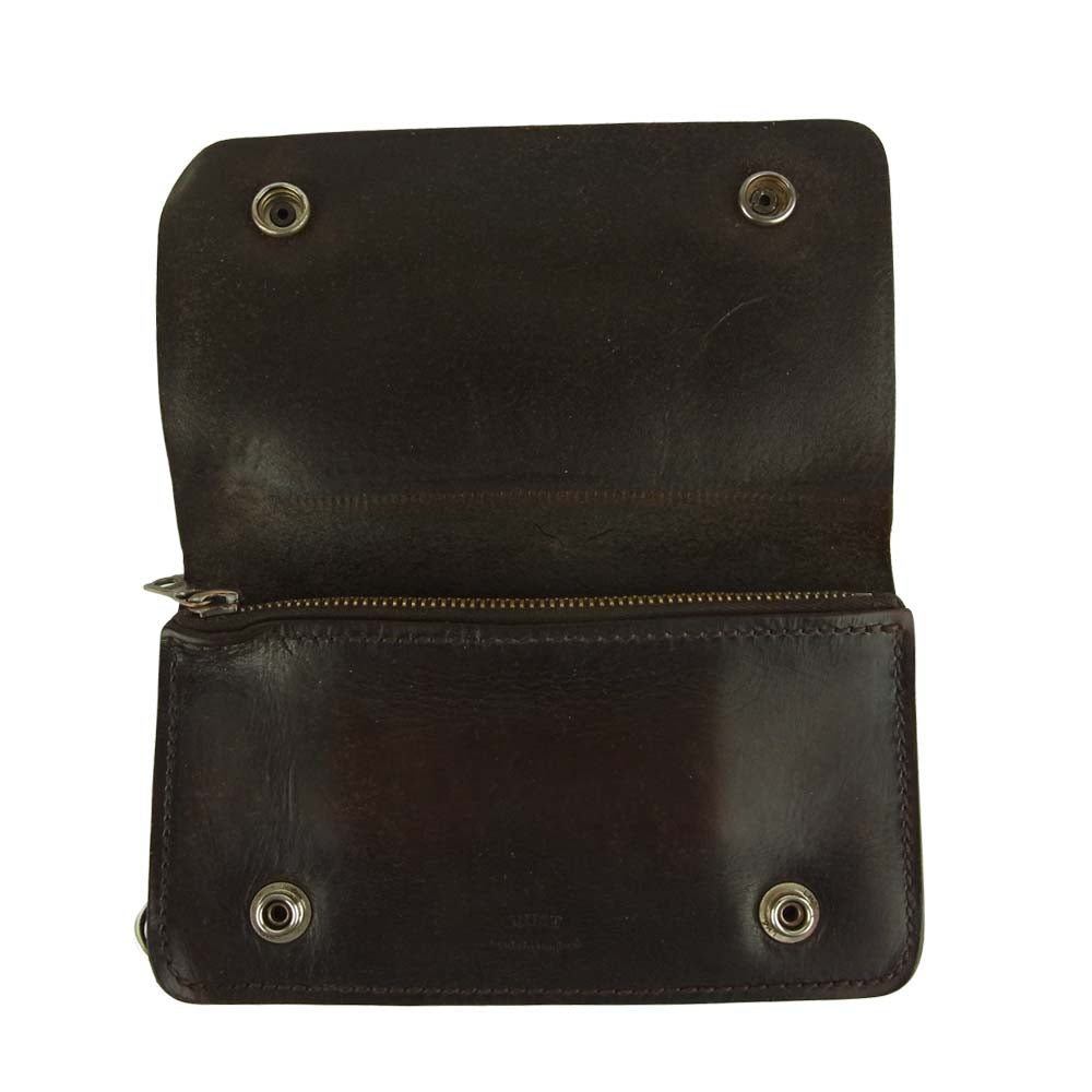 ラストメイドインイングランド レザー トラッカー ウォレット ブラウン系【中古】