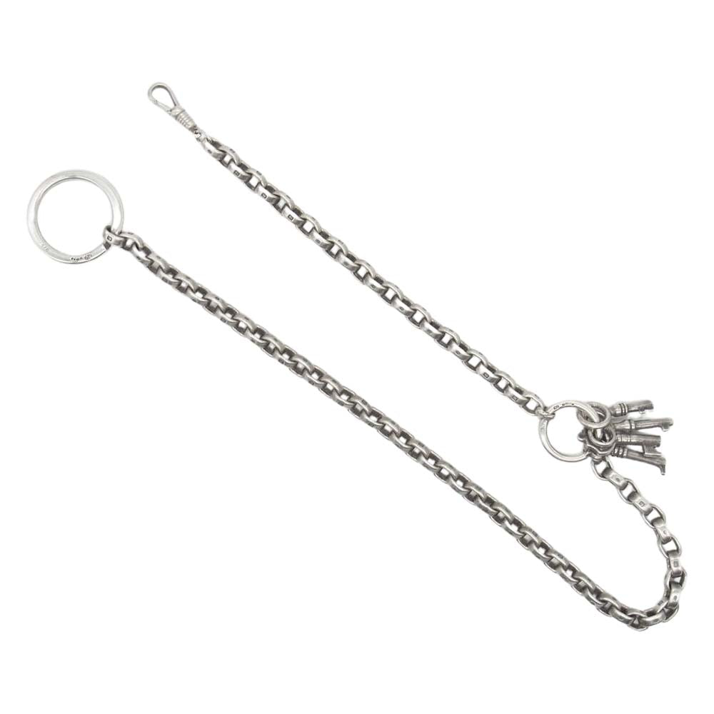 ラストメイドインイングランド キー ウォレットチェーン シルバー系【中古】
