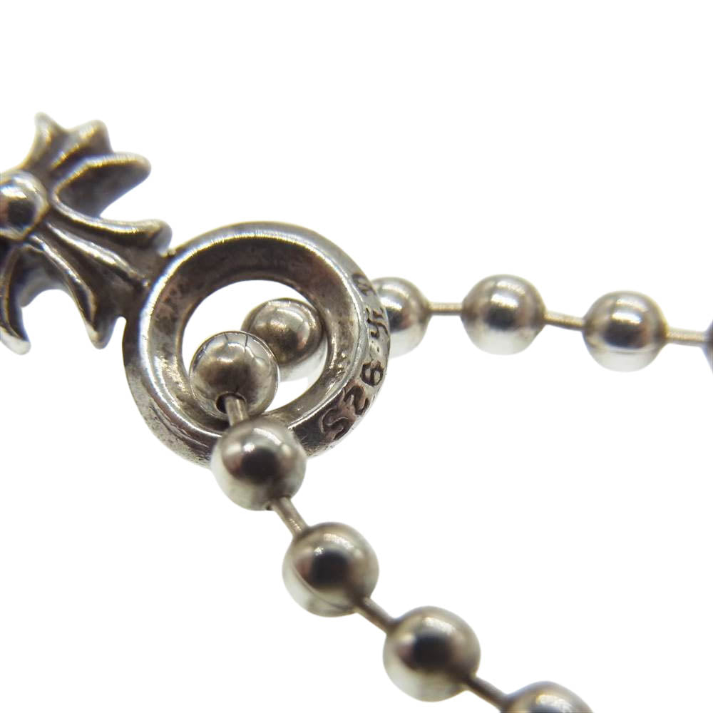 CHROME HEARTS クロムハーツ（原本無） CHクロス スタック チャーム シルバー系【中古】