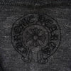 CHROME HEARTS クロムハーツ（原本無） 国内正規品 ダガージップ クロス プリント パーカー ダークグレー系 S【中古】