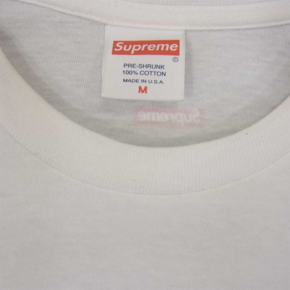 Supreme シュプリーム 16SS Ali Warhol モハメド アリ ウォーホル フォト 半袖 Tシャツ ホワイト ホワイト系 M【中古】