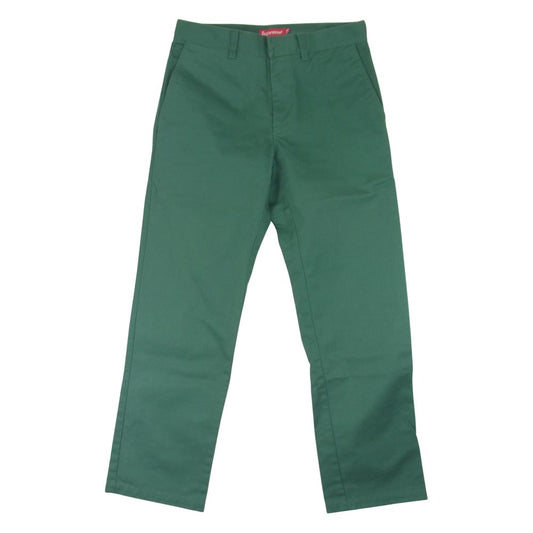 Supreme シュプリーム Work Pant ワークパンツ グリーン系 30【中古】
