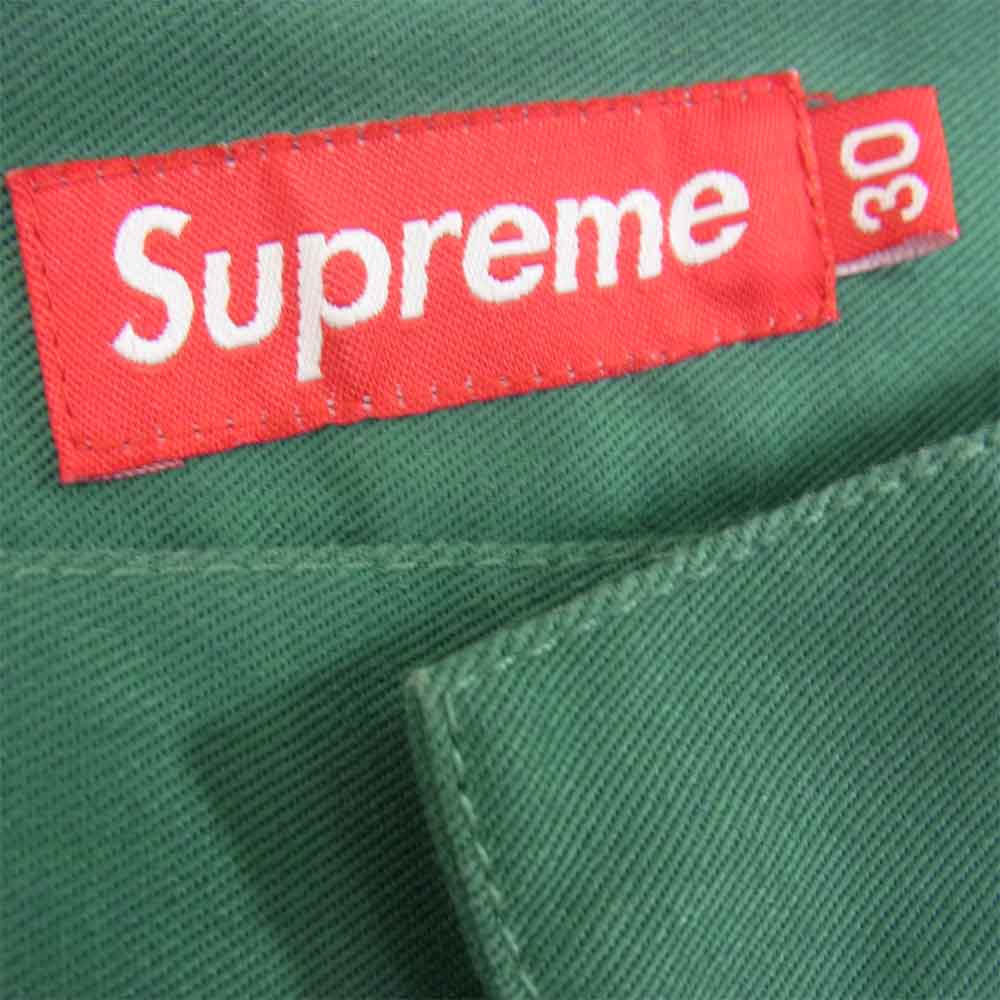Supreme シュプリーム Work Pant ワークパンツ グリーン系 30【中古】