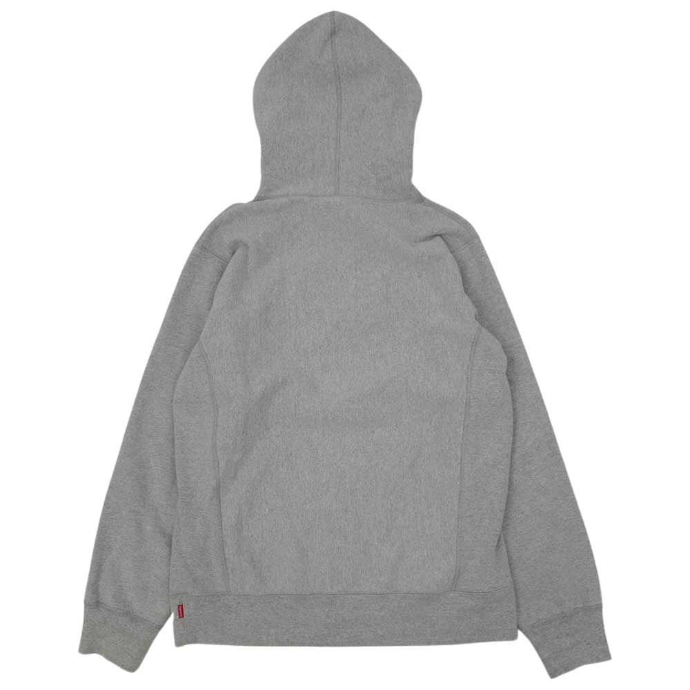 Supreme シュプリーム 16AW Box Logo Hooded Sweatshirt ボックスロゴ フーデッド スウェット シャツ プルオーバーパーカー グレー系 L【中古】