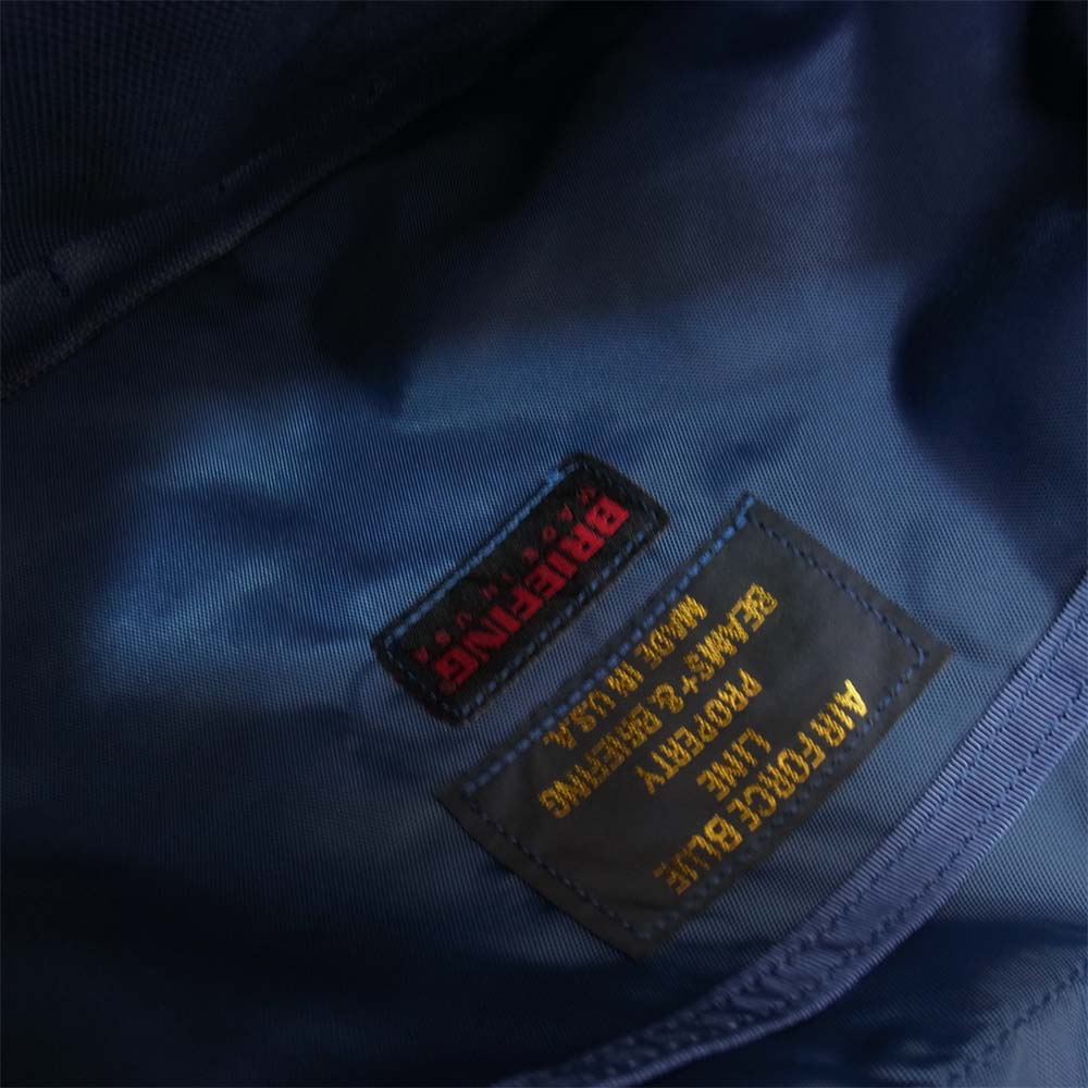 BRIEFING ブリーフィング BEAMS ビームス 別注 FLEET フリート メッセンジャー バッグ ネイビー ネイビー系【新古品】【未使用】【中古】