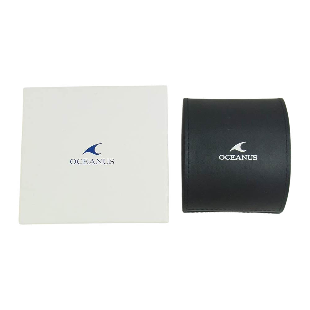 CASIO OCEANUS カシオ オシアナス OCW-P2000D-2AJF CACHALOT カシャロ Bluetooth搭載 電波ソーラー ダイビングログ 腕時計 ウォッチ ブルー系【極上美品】【中古】