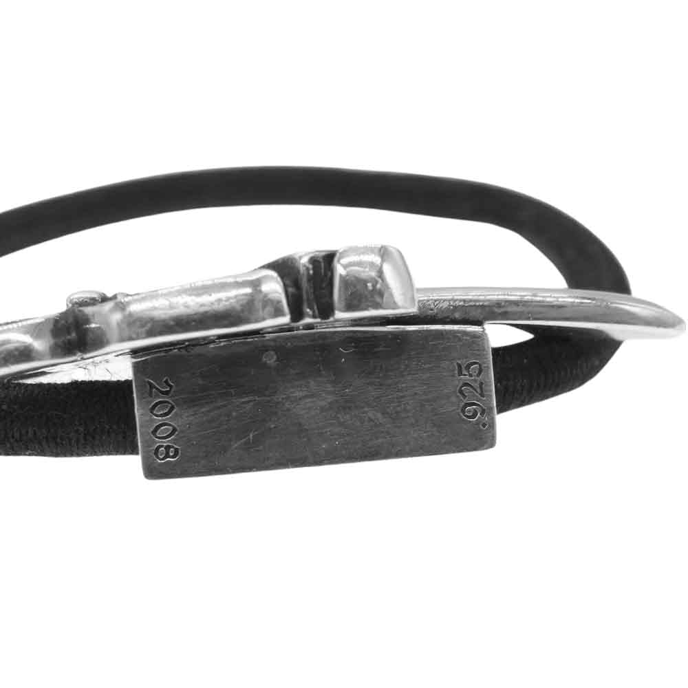 CHROME HEARTS クロムハーツ（原本無） ダガー ヘアゴム ヘアバンド シルバー系 ブラック系【中古】