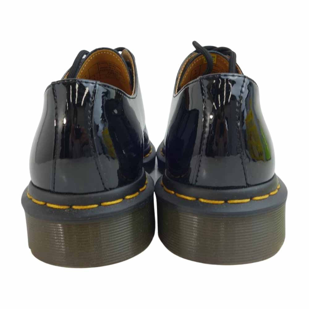 Dr.Martens ドクターマーチン 1461 W 3EYES 3ホール エナメル シューズ ブラック系 UK 5【美品】【中古】