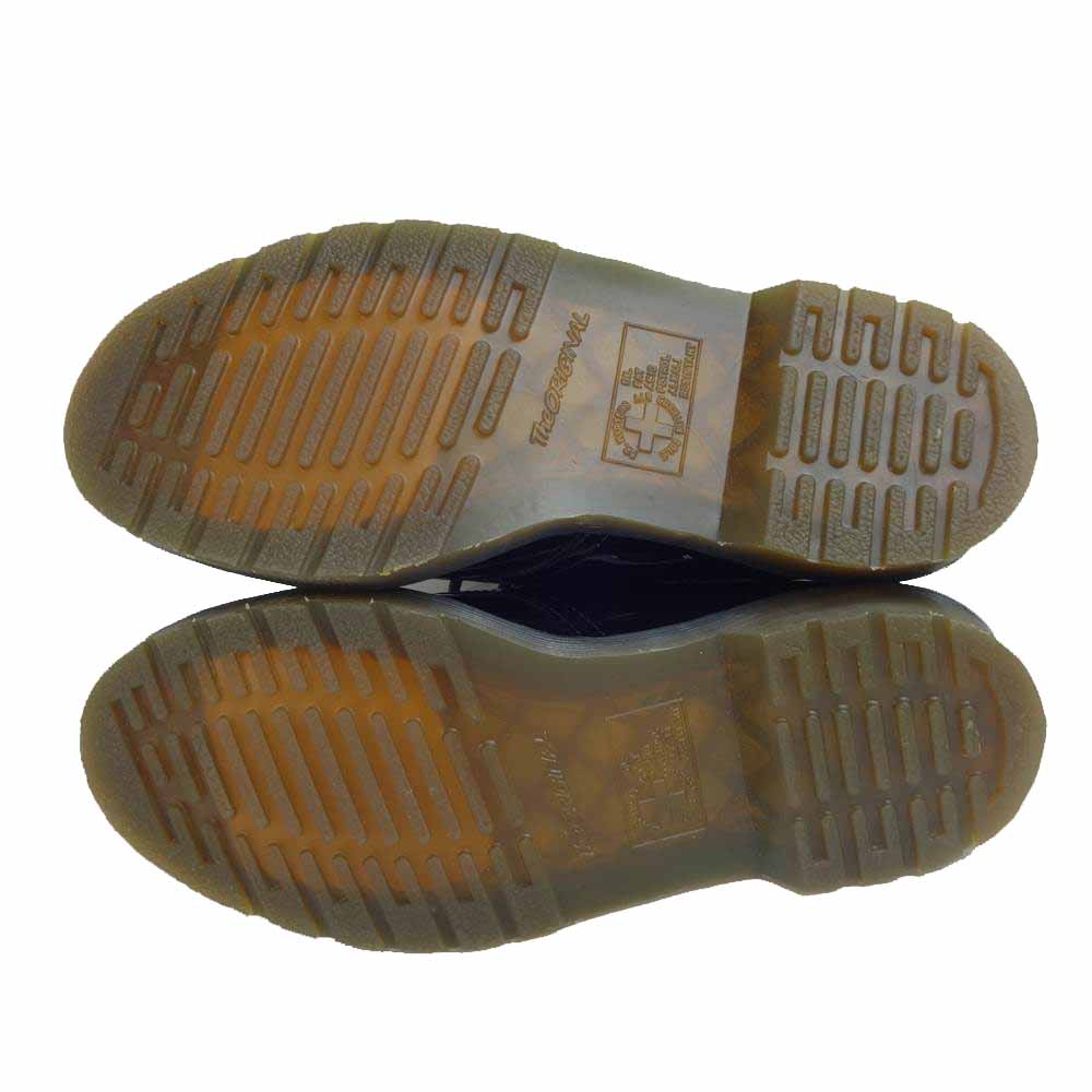 Dr.Martens ドクターマーチン 1461 W 3EYES 3ホール エナメル シューズ ブラック系 UK 5【美品】【中古】