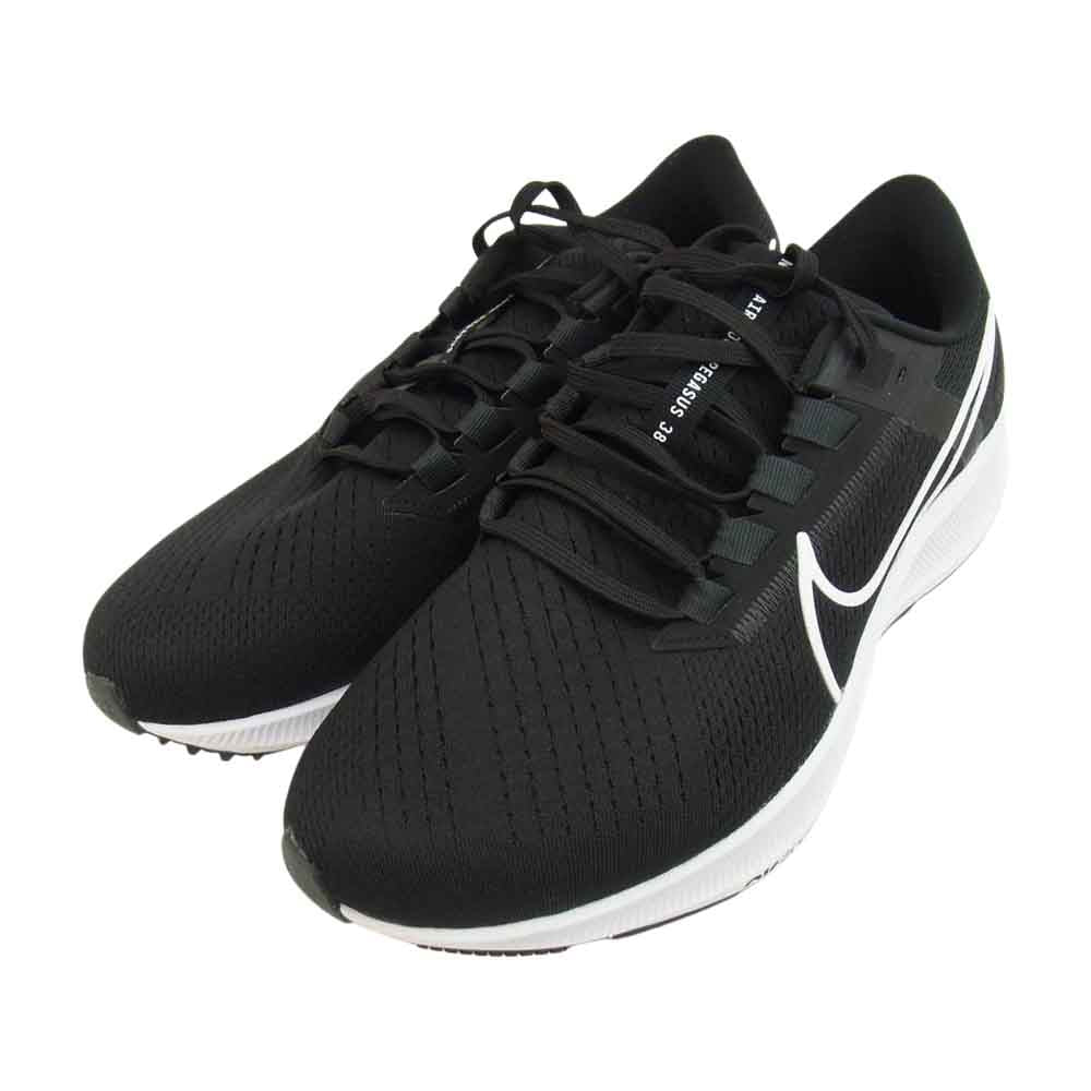 NIKE ナイキ CZ1815-002 AIR ZOOM PEGASUS 38 4E エアズーム ペガサス ブラック系 26.5cm【中古】