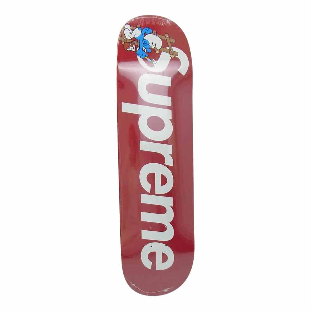 Supreme シュプリーム 20AW Smurfs Skateboard Deck スマーフ スケートボード デッキ スノボ レッド系 グレー系【新古品】【未使用】【中古】