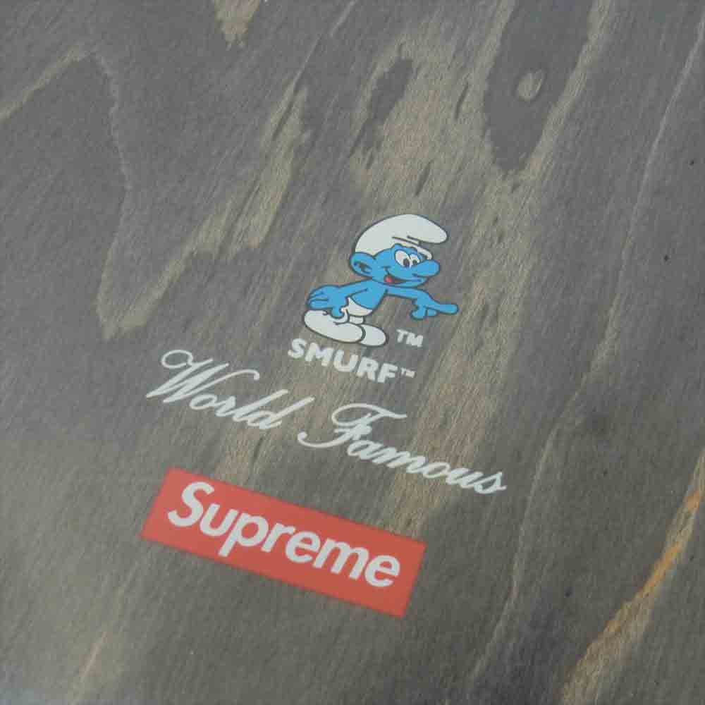 Supreme シュプリーム 20AW Smurfs Skateboard Deck スマーフ スケートボード デッキ スノボ レッド系 グレー系【新古品】【未使用】【中古】