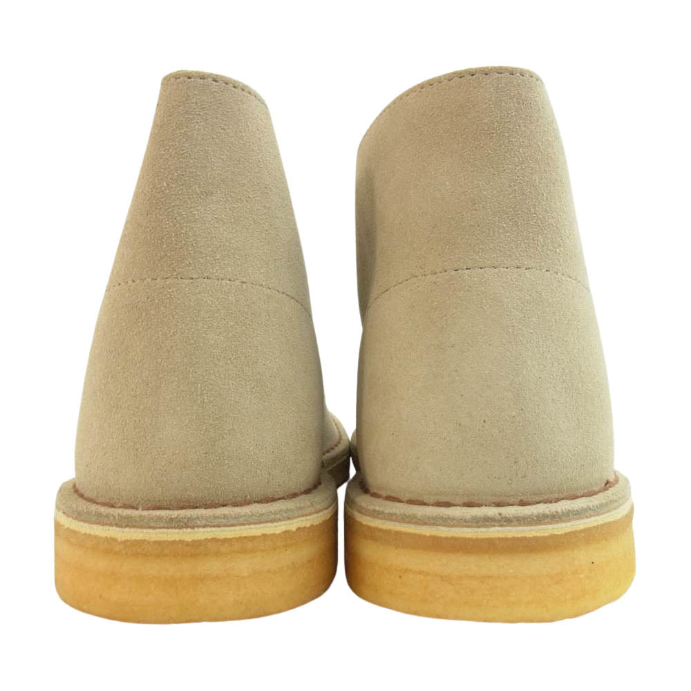Clarks クラークス Desert Boot デザートブーツ Sand サンドスエード レザー ベージュ系 US9.5【新古品】【未使用】【中古】
