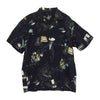 PORTER CLASSIC ポータークラシック FILM NOIR ALOHA SHIRT フィルムノワール アロハシャツ ブラック系 S【中古】