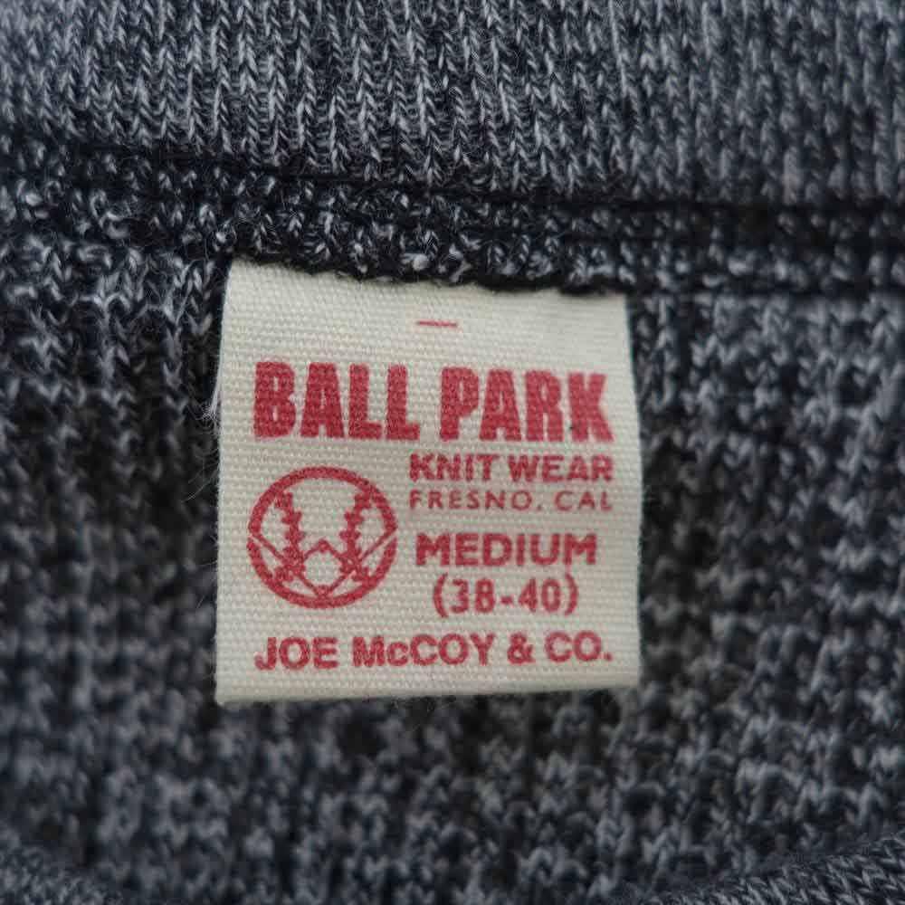 The REAL McCOY'S ザリアルマッコイズ MC18121  JOE McCOY HEATHER WAFFLE THERMAL L/S ヘザーワッフル サーマルシャツ 長袖Tシャツ グレー系 38【美品】【中古】
