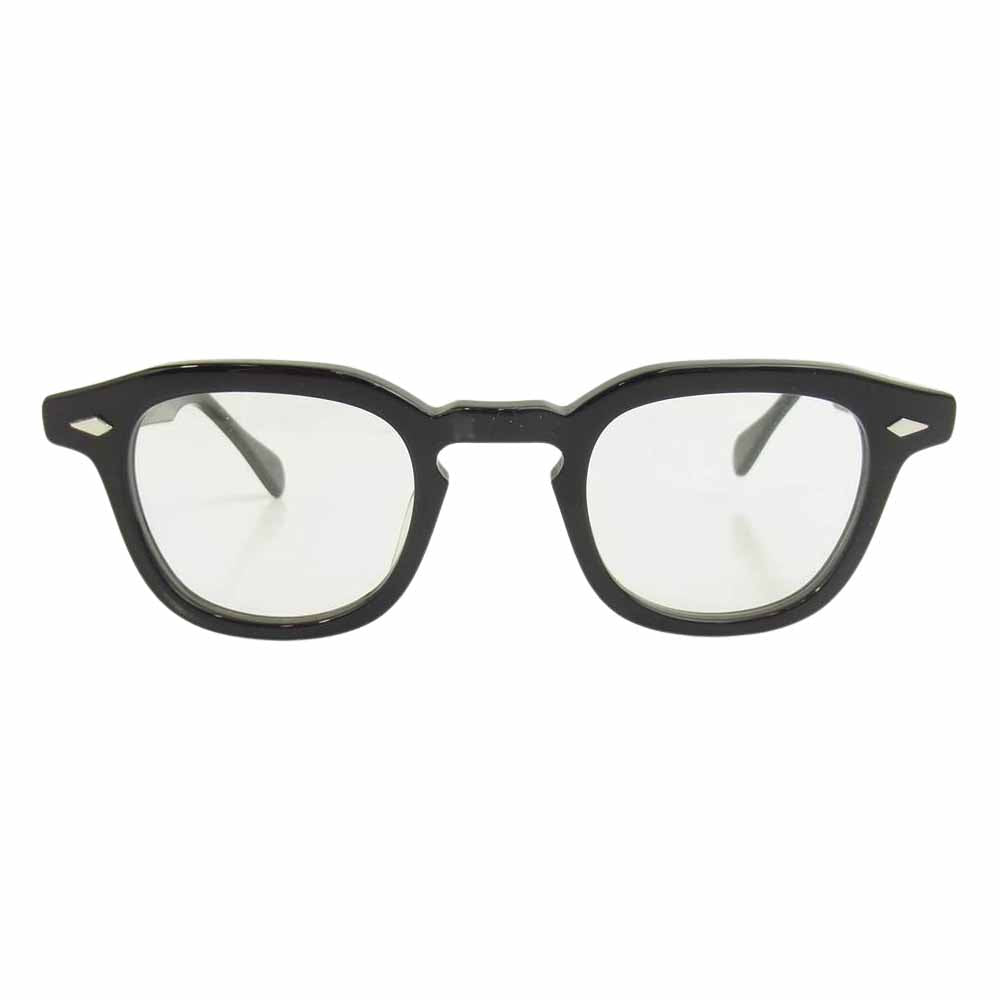 ハーマンオプティカル WALLIS ワリス 度無レンズ 眼鏡 ブラック系【極上美品】【中古】