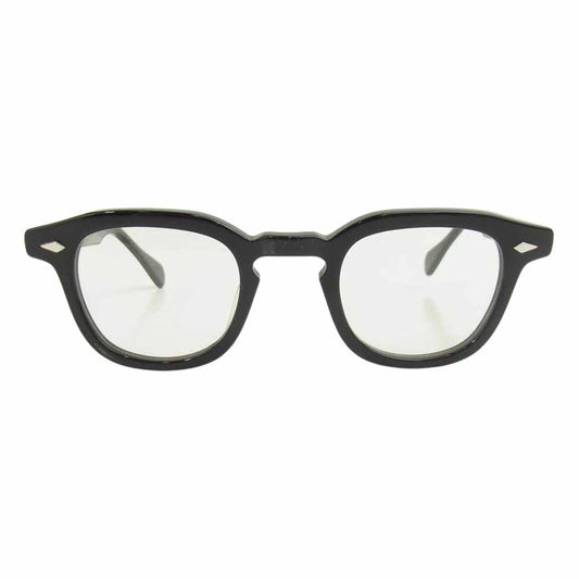ハーマンオプティカル WALLIS ワリス 度無レンズ 眼鏡 ブラック系【極上美品】【中古】