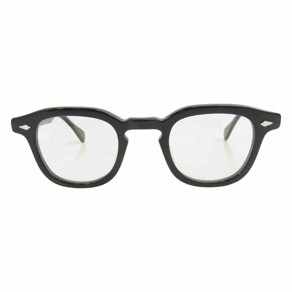 ハーマンオプティカル WALLIS ワリス 度無レンズ 眼鏡 ブラック系【極上美品】【中古】