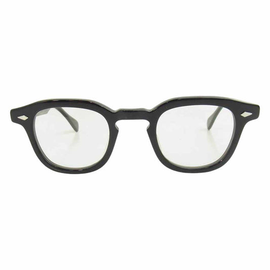 ハーマンオプティカル WALLIS ワリス 度無レンズ 眼鏡 ブラック系【極上美品】【中古】