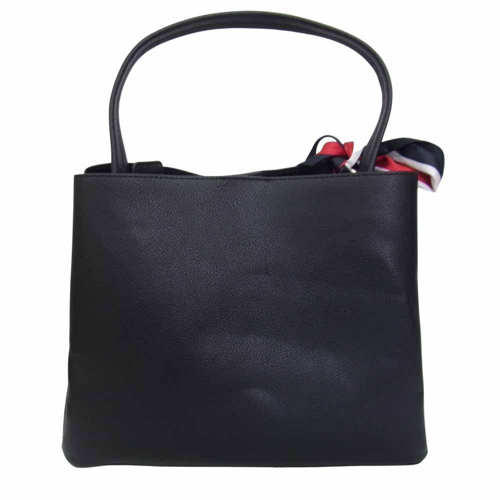 TOMMY HILFIGER トミーヒルフィガー TH TIMELESS タイムレス ハンドバッグ ブラック系【中古】