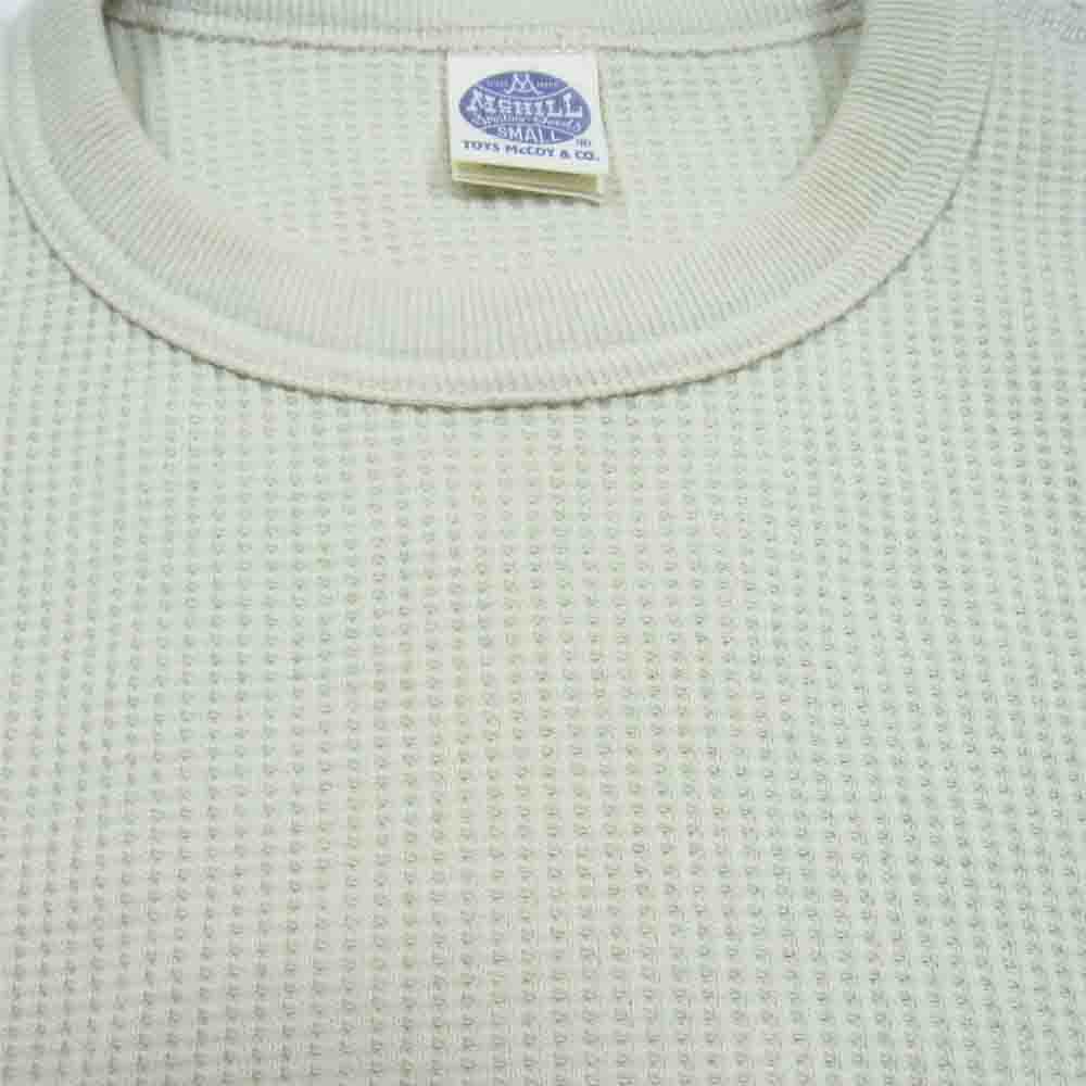 TOY'S McCOY トイズマッコイ サーマル クルーネック 長袖Tシャツ ベージュ系 S【中古】