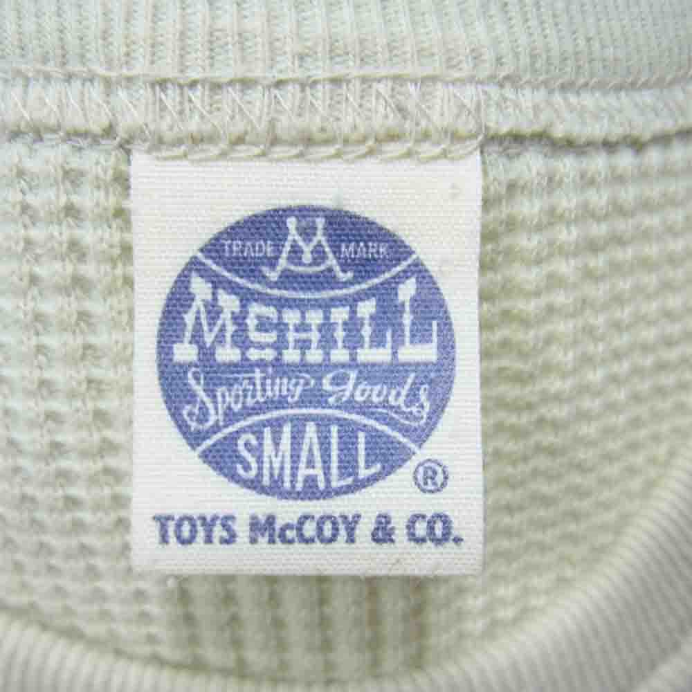 TOY'S McCOY トイズマッコイ サーマル クルーネック 長袖Tシャツ ベージュ系 S【中古】