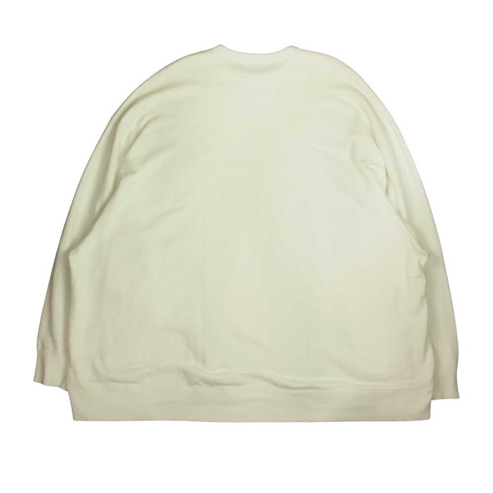 LAD MUSICIAN ラッドミュージシャン 19AW 2219-608 SUPER BIG PULLOVER スーパービッグ スウェット トレーナー ホワイト系【中古】