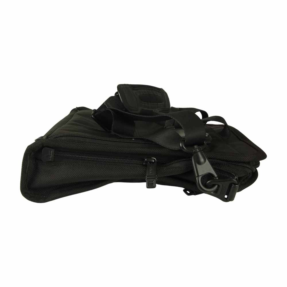 TUMI トゥミ 26110DH スリム デラックス ボート フォリオ 2way ブリーフ ケース  ブラック系【中古】