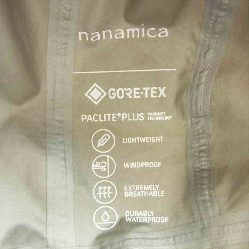 nanamica ナナミカ SUPS036 GORE-TEX HAT PACLITE PLUS ゴアテックス ハット カーキ系 F【中古】