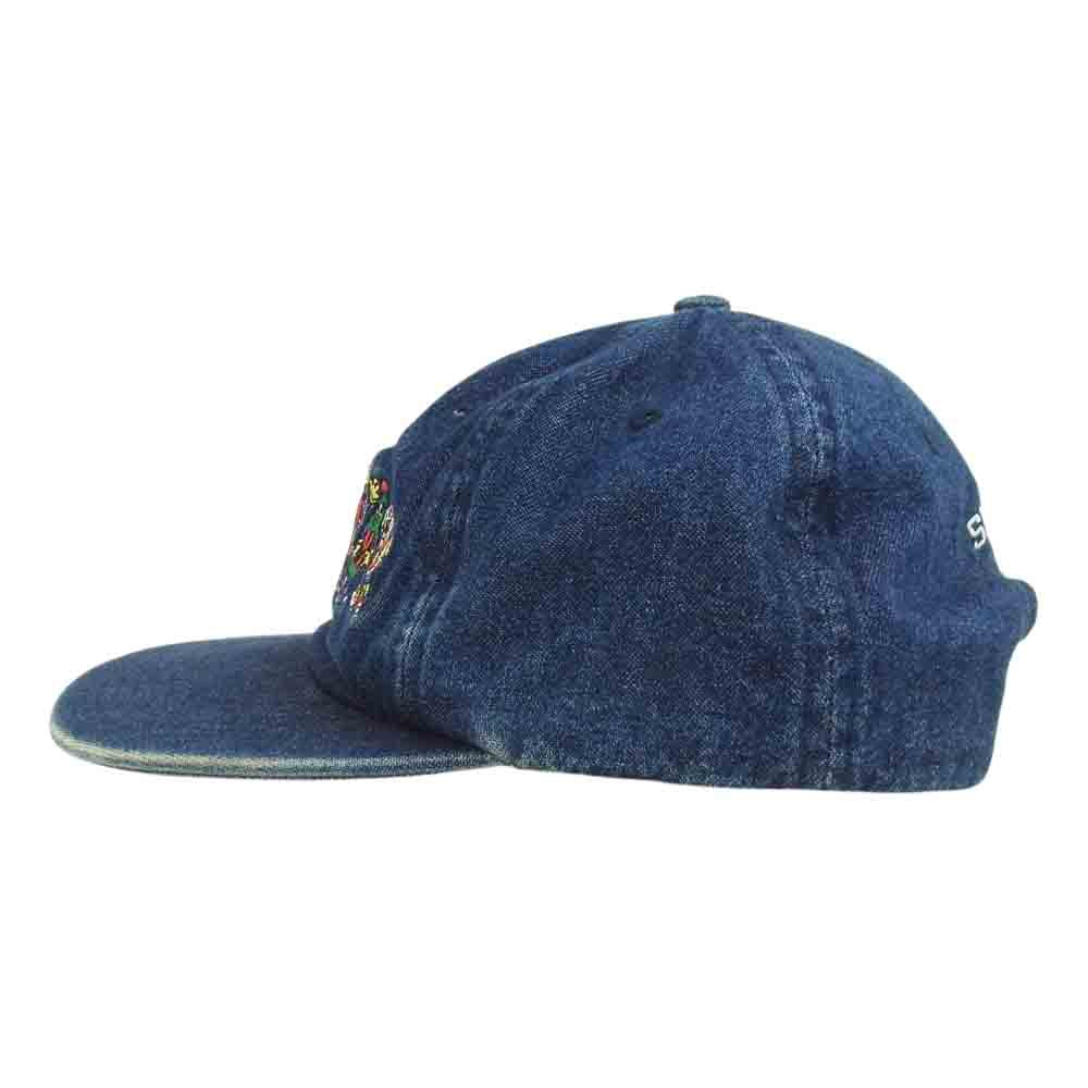 Supreme シュプリーム 18SS Friends 6 Panel DENIM パネル キャップ インディゴブルー系【中古】