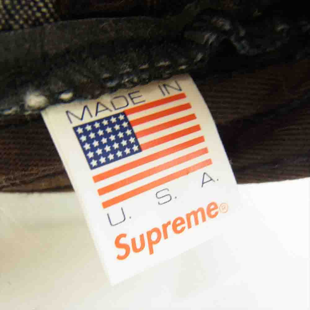 Supreme シュプリーム 18SS Friends 6 Panel DENIM パネル キャップ インディゴブルー系【中古】