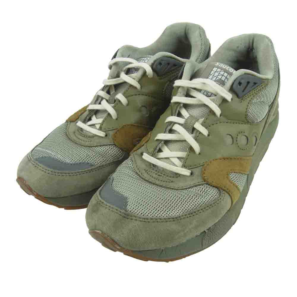 SAUCONY サッカニー S70289-1 STEVEN ALAN スティーブンアラン G9 CONTROL スニーカー カーキ系 USA9.5【中古】