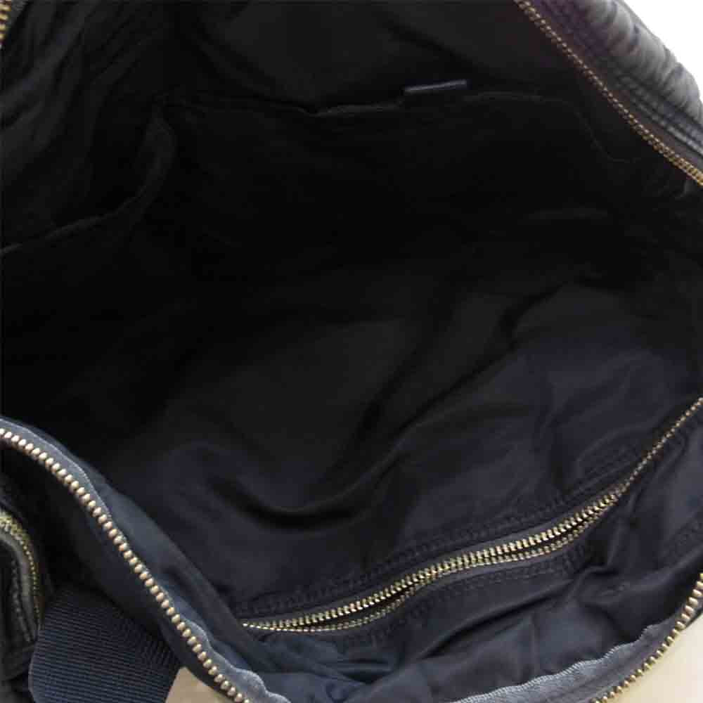 PORTER CLASSIC ポータークラシック SUPER NYLON 3WAY BRIEFCASE 製品染め スーパーナイロン 3WAY ブリーフケース インディゴブルー系【中古】