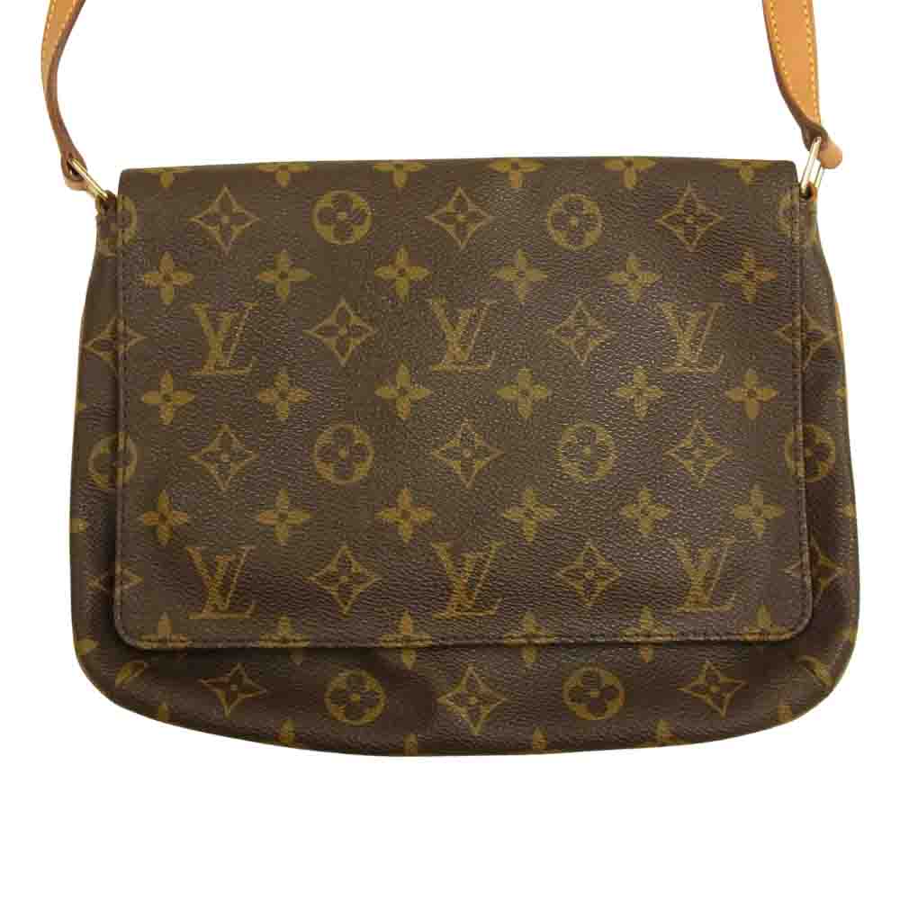 LOUIS VUITTON ルイ・ヴィトン M51257 モノグラム ミュゼット タンゴ ショート ブラウン系【中古】
