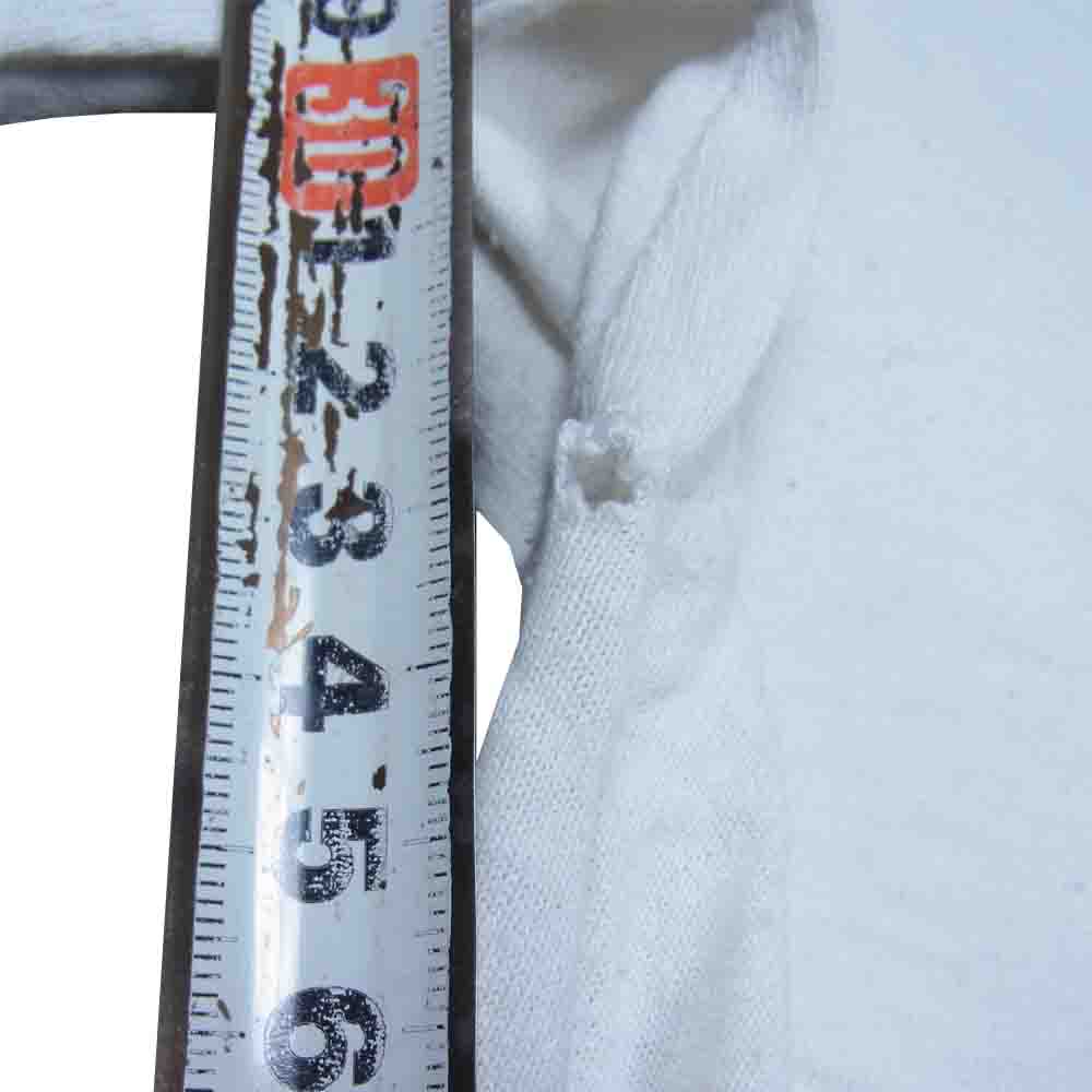 TENDERLOIN テンダーロイン T-TEE ZIG ZAG ジグザグ プリント 半袖 Tシャツ ホワイト系 L【中古】