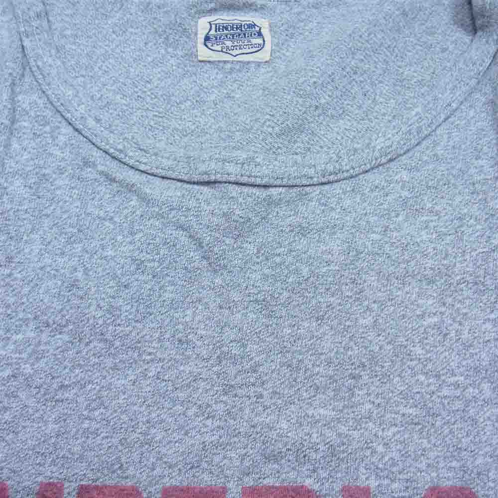 TENDERLOIN テンダーロイン T-TANK ロゴ プリント タンクトップ グレー系 XL【中古】