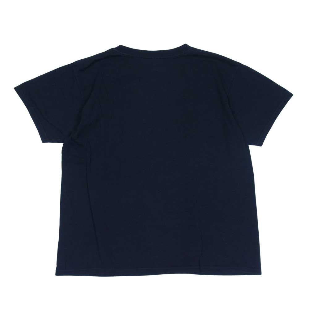 TENDERLOIN テンダーロイン T-TEE 2 バイカーズ プリント 半袖 Tシャツ ダークネイビー系 L【中古】
