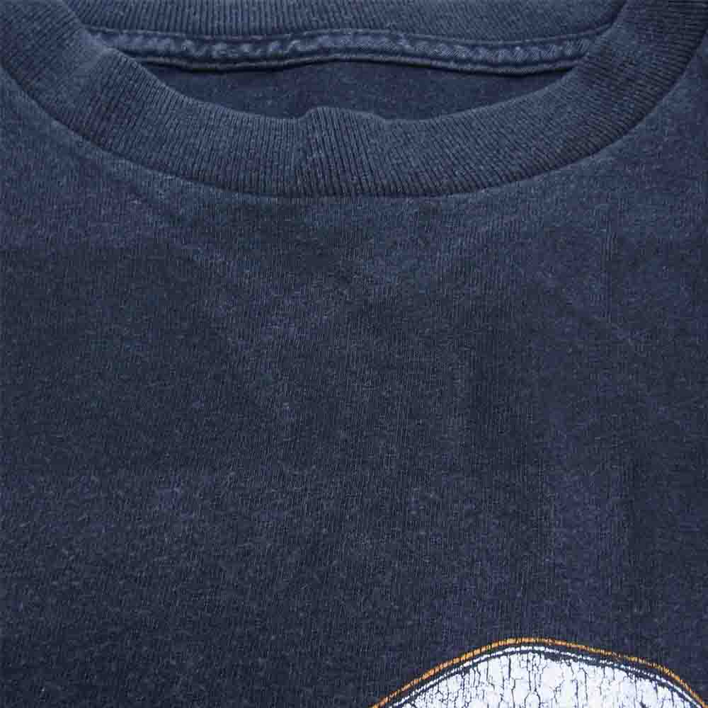 TENDERLOIN テンダーロイン T-TEE 2 HELL ONWHEELS ホイール ウィング プリント 半袖Tシャツ ブラック系 XL【中古】