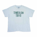 TENDERLOIN テンダーロイン T-TEE TOKYO プリント 半袖 Tシャツ ホワイト系 L【中古】